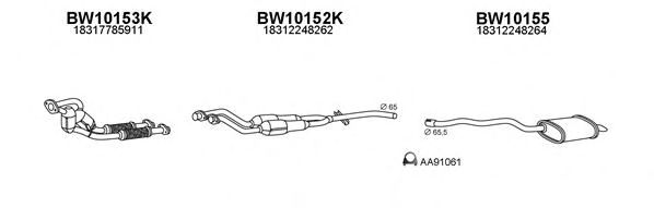 Система выпуска ОГ VENEPORTE 100052