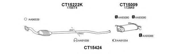 Система выпуска ОГ VENEPORTE 150167