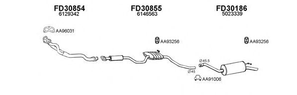 Система выпуска ОГ VENEPORTE 300265