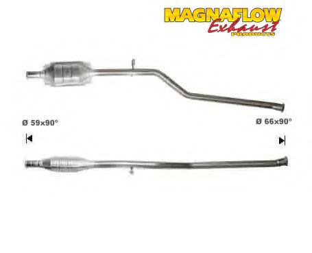 Катализатор MAGNAFLOW 70908D