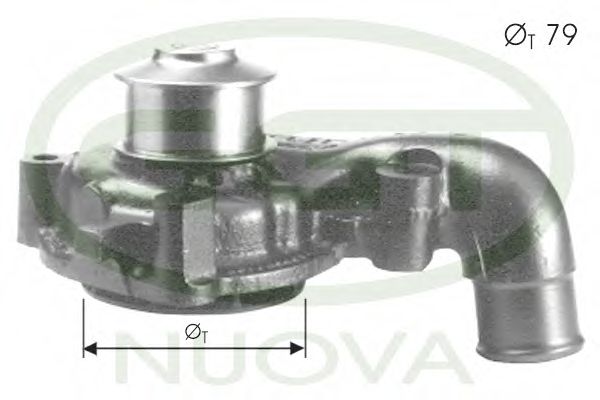 Водяной насос GGT PA12069