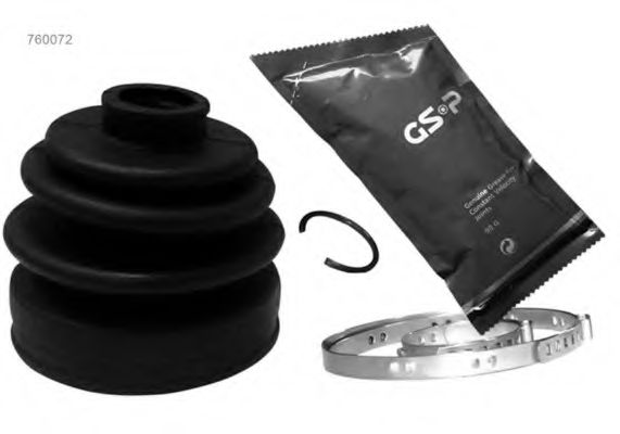 Монтажный комплект, сильфон приводного вала GSP 760072