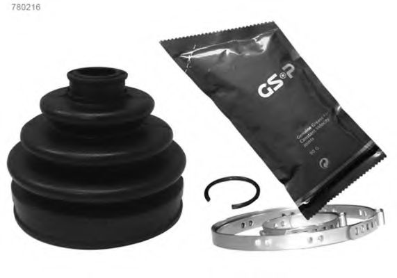 Монтажный комплект, сильфон приводного вала GSP 780216
