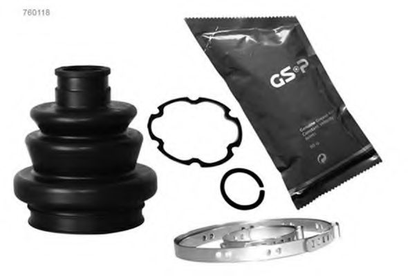 Монтажный комплект, сильфон приводного вала GSP 760118