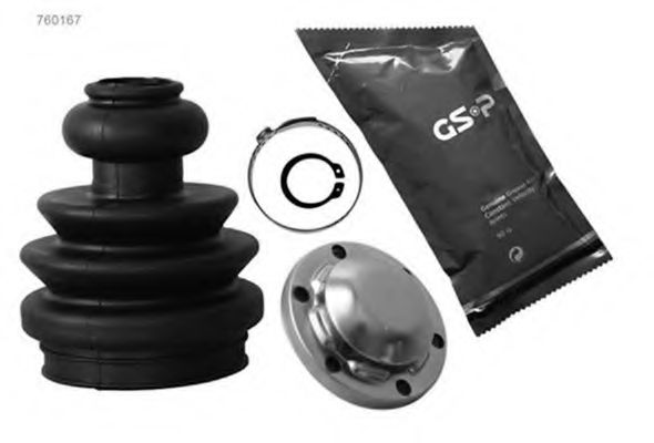 Монтажный комплект, сильфон приводного вала GSP 760167