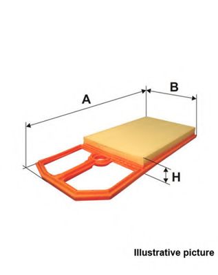 Воздушный фильтр OPEN PARTS EAF3444.10