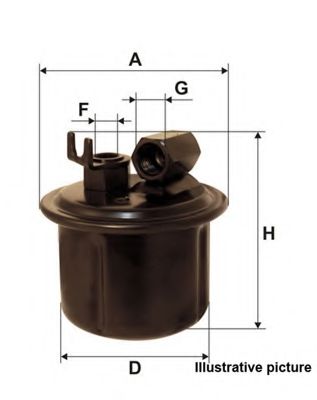 Топливный фильтр OPEN PARTS EFF5186.20