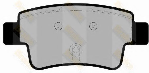 Комплект тормозных колодок, дисковый тормоз Brake ENGINEERING PA1768