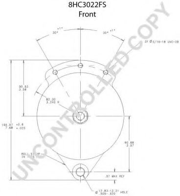 Генератор PRESTOLITE ELECTRIC 8HC3022FS
