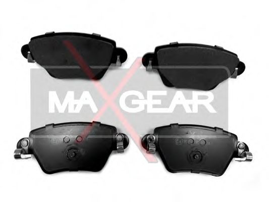 Комплект тормозных колодок, дисковый тормоз MAXGEAR 19-0495