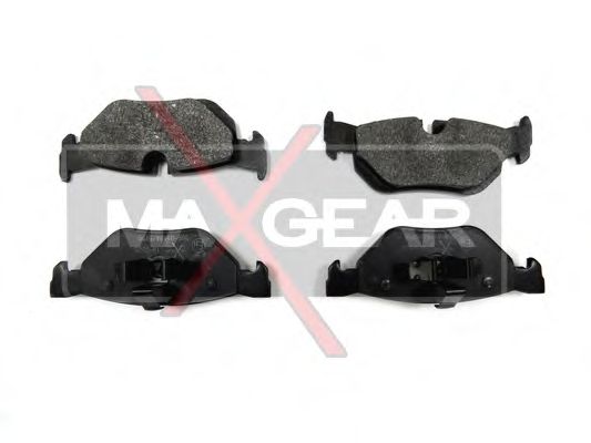 Комплект тормозных колодок, дисковый тормоз MAXGEAR 19-0525