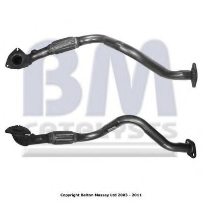 Труба выхлопного газа BM CATALYSTS BM50128