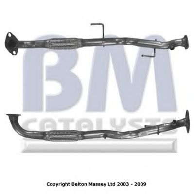 Труба выхлопного газа BM CATALYSTS BM70473