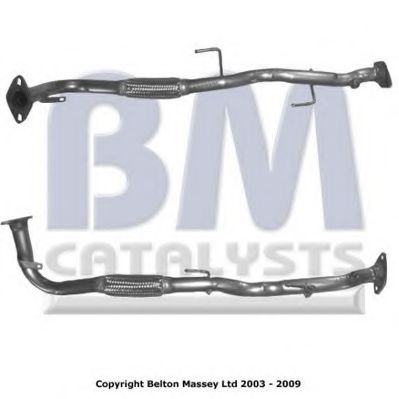 Труба выхлопного газа BM CATALYSTS BM70474