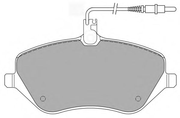 Комплект тормозных колодок, дисковый тормоз FREMAX FBP-1406