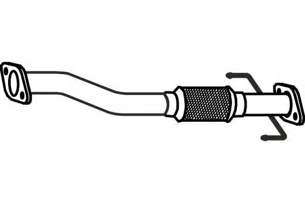 Труба выхлопного газа FENNO P2922