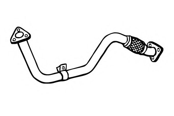 Труба выхлопного газа FENNO P5514