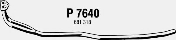 Труба выхлопного газа FENNO 7640