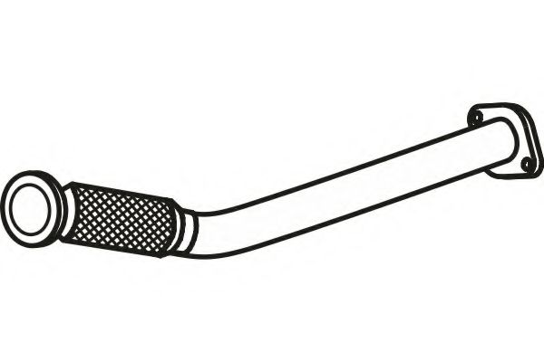 Труба выхлопного газа FENNO 7908