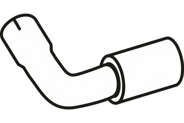 Труба выхлопного газа FENNO 7916