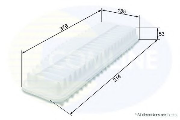 Воздушный фильтр COMLINE CTY12075