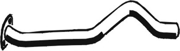 Труба выхлопного газа ASMET 05.017