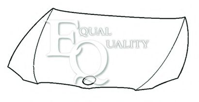 Капот двигателя EQUAL QUALITY L04536