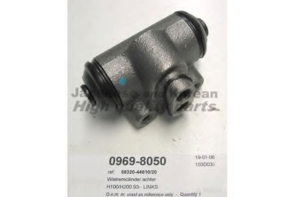 Колесный тормозной цилиндр ASHUKI 0969-8050
