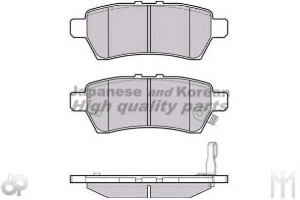 Комплект тормозных колодок, дисковый тормоз ASHUKI 1083-0501A