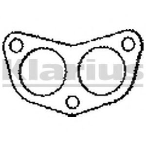 Прокладка, труба выхлопного газа KLARIUS 410304