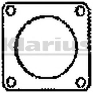 Прокладка, труба выхлопного газа KLARIUS 410343