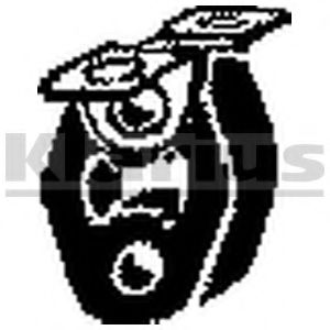 Кронштейн, глушитель KLARIUS 420497