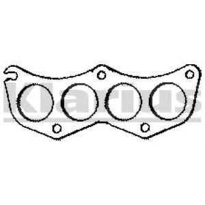 Прокладка, труба выхлопного газа KLARIUS 410618