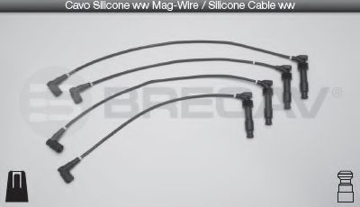 Комплект проводов зажигания BRECAV 09548