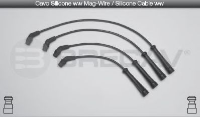 Комплект проводов зажигания BRECAV 11.539