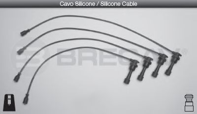 Комплект проводов зажигания BRECAV 29510