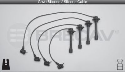 Комплект проводов зажигания BRECAV 33525