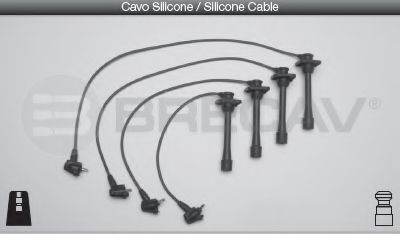 Комплект проводов зажигания BRECAV 33.526