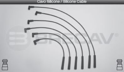 Комплект проводов зажигания BOUGICORD 7109