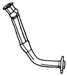 Труба выхлопного газа SIGAM 25155