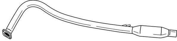 Труба выхлопного газа SIGAM 38700