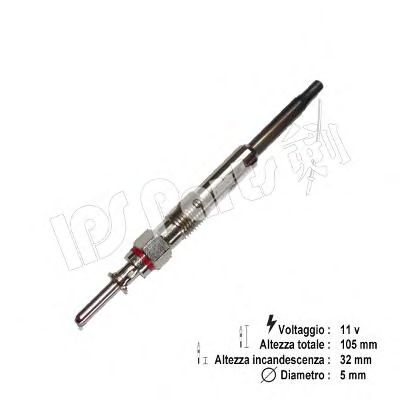 Изолятор, свеча накаливания IPS Parts IDG-145