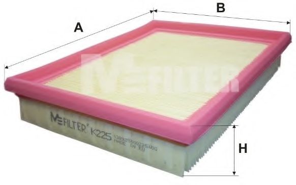 Воздушный фильтр MFILTER K 225