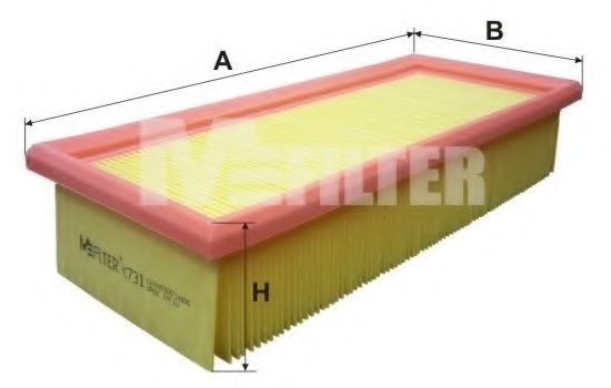 Воздушный фильтр MFILTER K 731