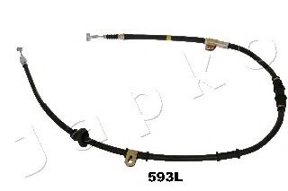 Трос, стояночная тормозная система JAPKO 131593L