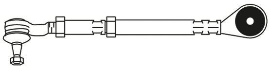 Поперечная рулевая тяга FRAP T/401
