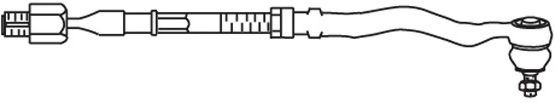 Поперечная рулевая тяга FRAP T/520