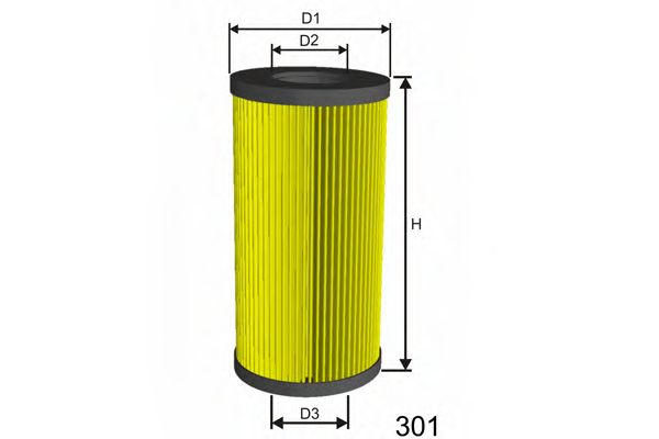 Масляный фильтр MISFAT L025