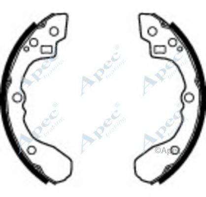 Тормозные колодки APEC braking SHU648
