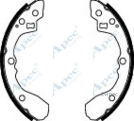 Тормозные колодки APEC braking SHU789